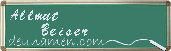 Allmut Beiser Visitenkarte